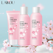 LAIKOU  3pcs Sakura Skin Care