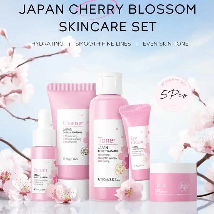 LAIKOU 5pcs Sakura Skin Care