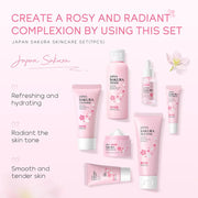 LAIKOU 7pcs Sakura  Skin Care GIFT SET