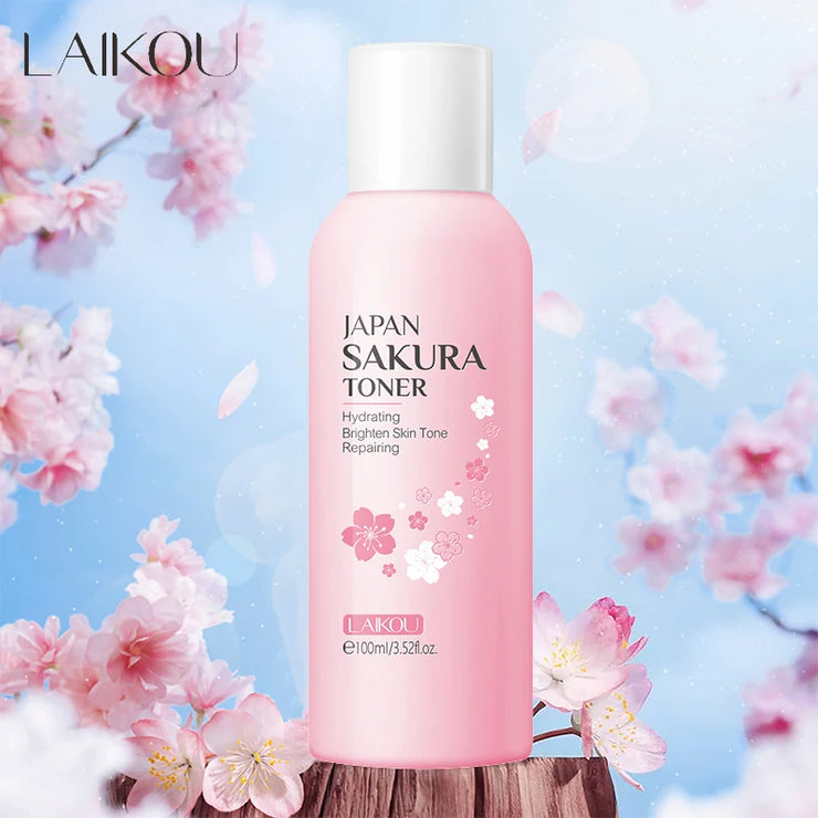 LAIKOU 8pcs Sakura Skin Care GIFT SET